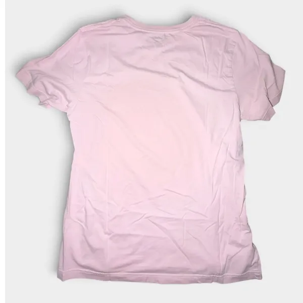 Hurley Women's Short Sleeve Graphic Logo T-Shirt Light Pink Size Large - Image 2