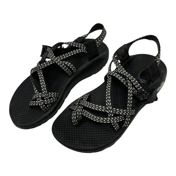 Chaco ZX/2 Dual Strap Classic Black/White Sandal Size 7 - Image 3
