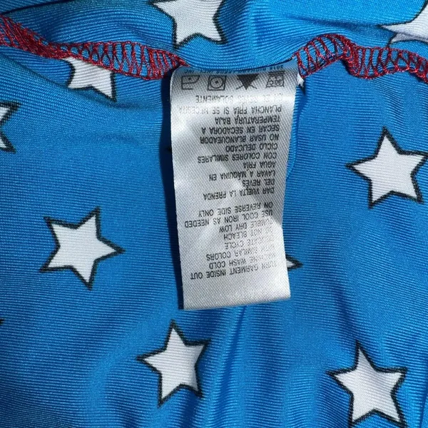 Wonder Woman Nightgown Womens JR SZ L 11 13 Sleepwear Cosplay Halloween Costume - Image 8