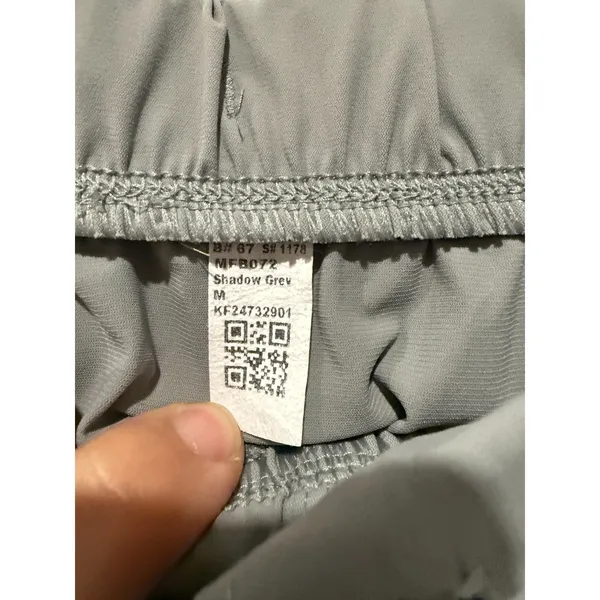 Fabletics The One Jogger Pants Mens Sz M Gray Drawstring Athletic Workout Gym - Image 3