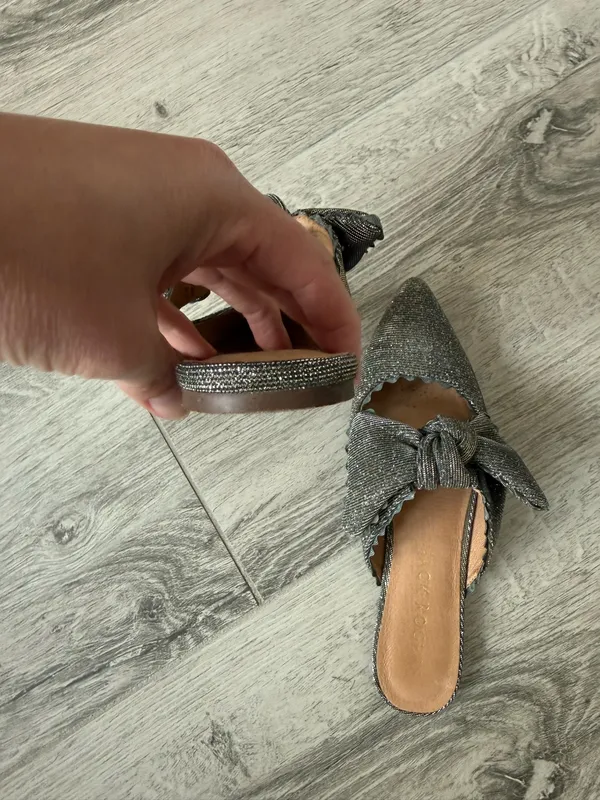 Jack Rogers Elle Sparkly Bow Flats - Image 9