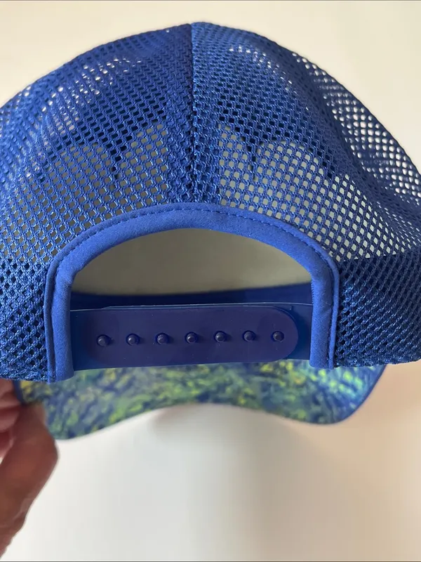 lululemon athletica Seawheeze 1/2 Marathon Race Royal Blue Mesh Trucker Hat - Image 5