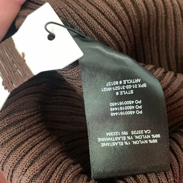 Babaton brown ribbed top - Image 6