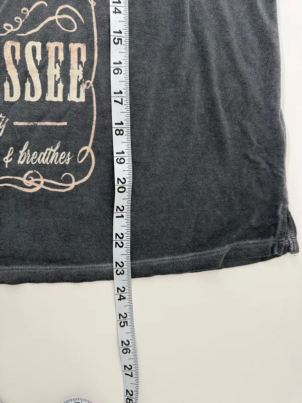 Maurices Nashville TN Wings Graphic Tee Dark Gray Relaxed Fit - Image 8