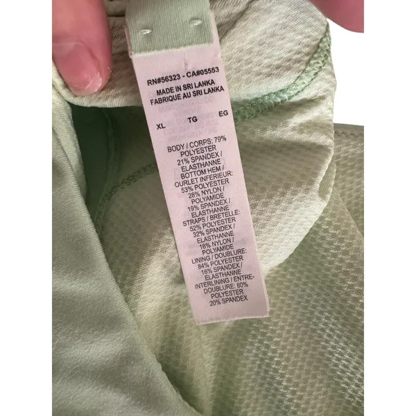 Nike Indy Dri-FIT Mint Green Sports Bra XL - Image 7