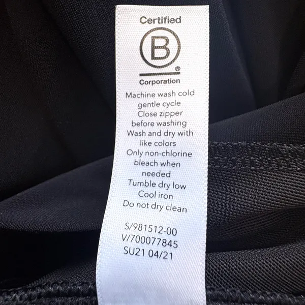 Athleta Cosmic Wide Leg Pants in Black Size 12 - Image 18