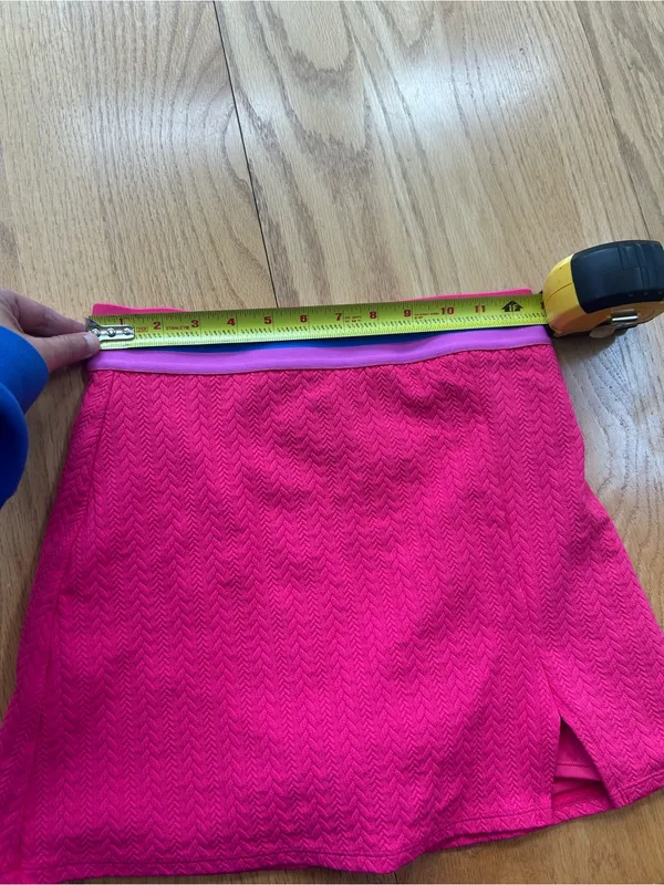 Beach Riot Shore Skort Small Orchid Cable Pink Textured Tennis Athletic Skirt S - Image 9