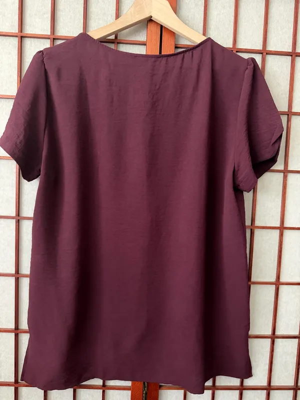 Wantable Les Amis blouse Purple Size L - Image 6