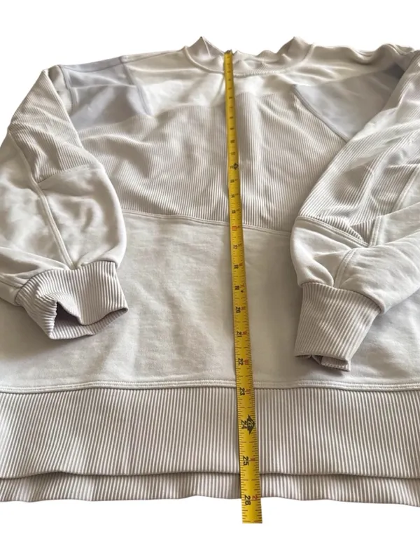 Lululemon Perfectly Oversized Patchwork Crewneck - Medium - Image 4
