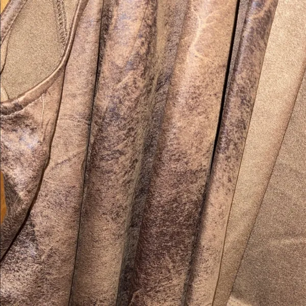 Faux Leather Vest Size 1X - Image 4