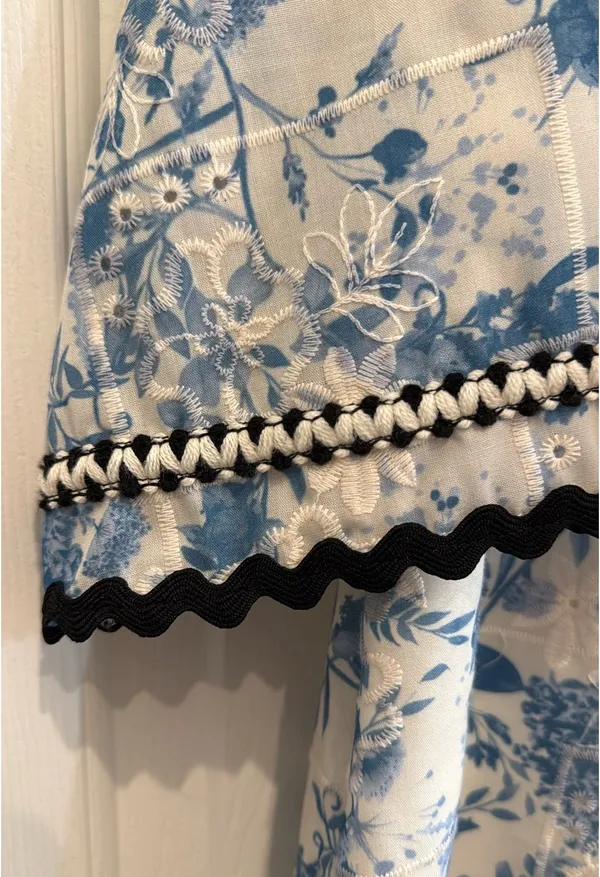 English Factory Timeless Toile Tunic Dress - Image 5