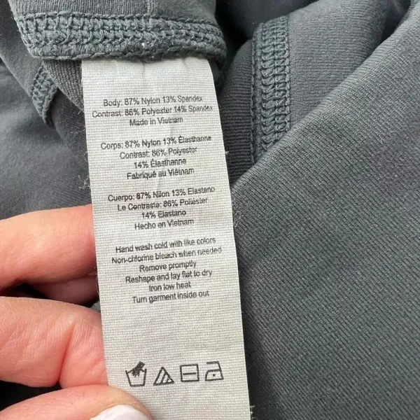 ALO YOGA‎ Moto Leggings in Anthracite Grey - Image 6