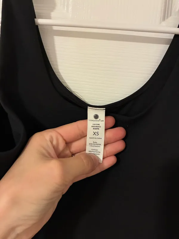 Athletic Romper Black Size XS - Image 2