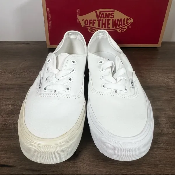 VANS NEW FLAW Unisex Authentic Shoe Size 7.5 or 6 #150A - Image 3