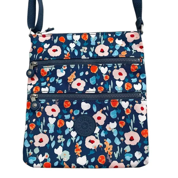 Kipling Keiko Crossbody Purse Bustling Petals Floral Lightweight Bag Adjustable - Image 3