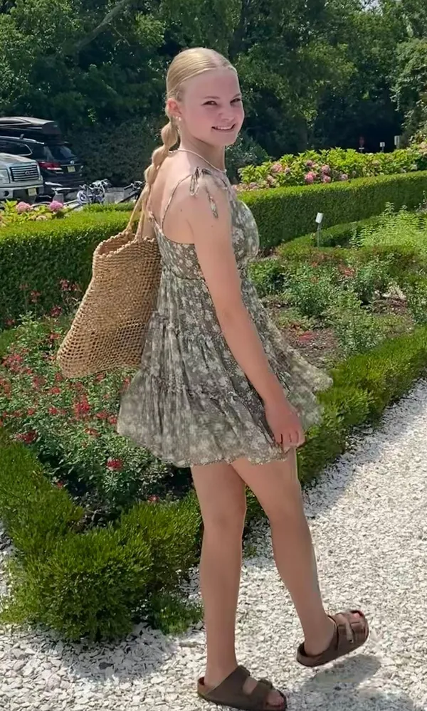 Blu Pepper Patterned Mini Dress - Image 2