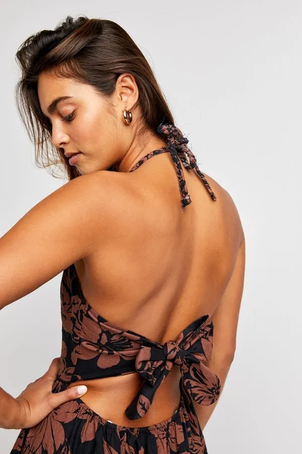 Free People Floral Button Front THE PERFECT SUNDRESS - Image 4