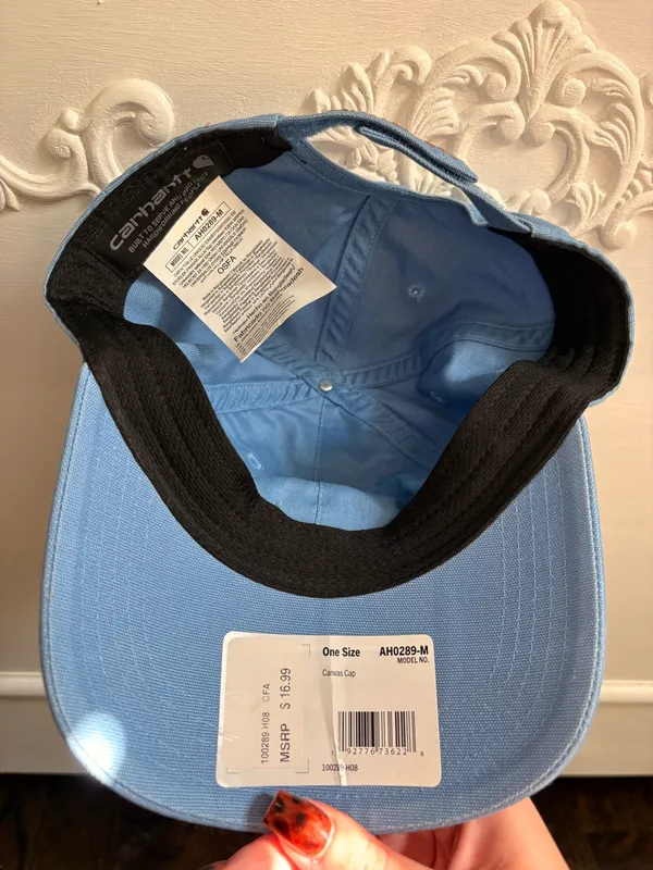 Blue Carhartt hat - Image 2