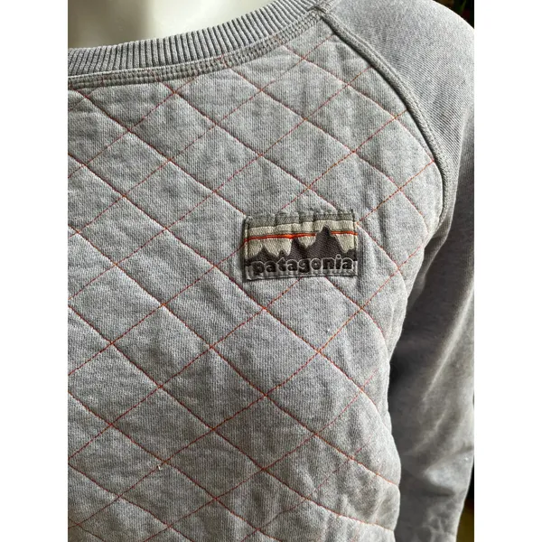 Patagonia Crewneck Gray Sweater Women's Size Small - Image 2