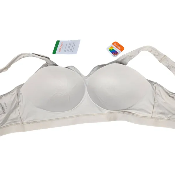 Warners Cloud 9 Wireless Bra RM1041A Tan Beige Large Easy Size Comfort Back - Image 3