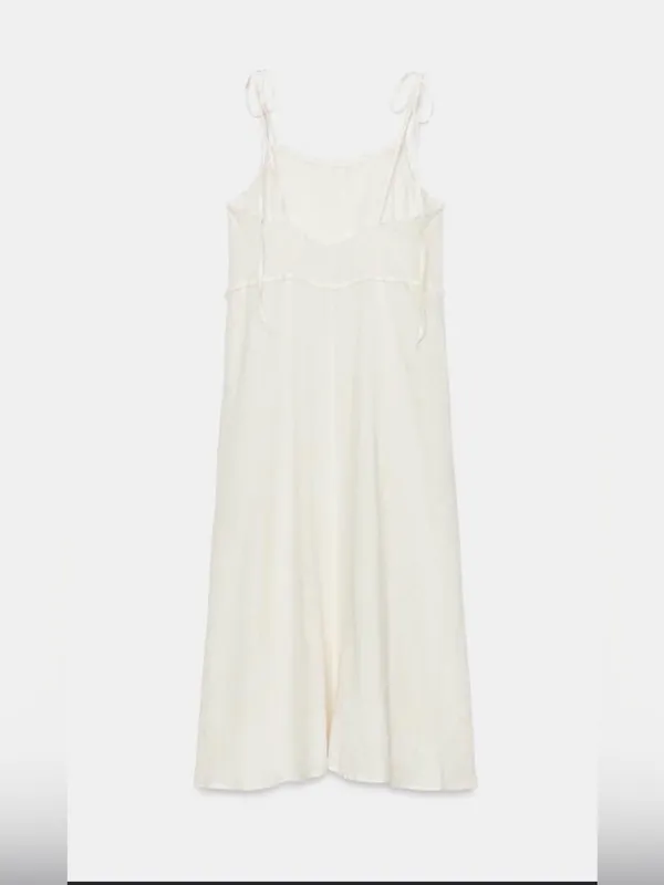 100% Zara linen midi dress - Image 3