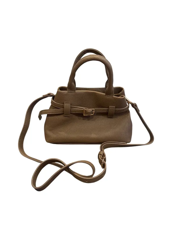 Remi/Reid GREER MINI DOCTOR BAG VEGAN TAUPE NWOT - Image 6