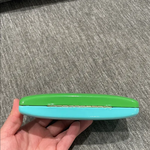 Kate Spade Blue/Green Glasses Case - Image 8