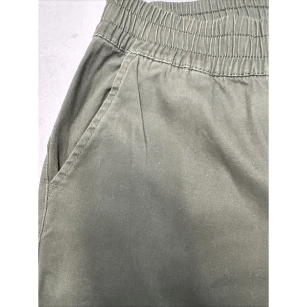 RD Style Women's Small Green Jogger Pants Zipper Waist Activewear EUC - Image 4