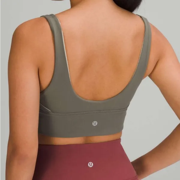 Lululemon align reversible bra in rover / raw linen - Image 3