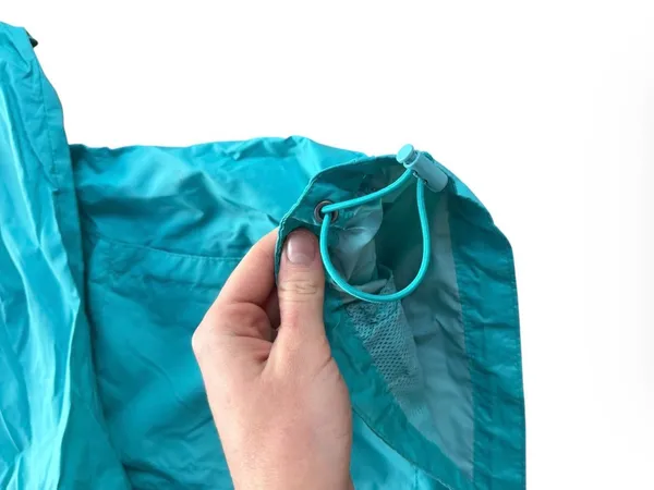 Columbia Womens Packable Lightweight Rain Jacket Windbreaker Teal Blue Size M⁠ - Image 6