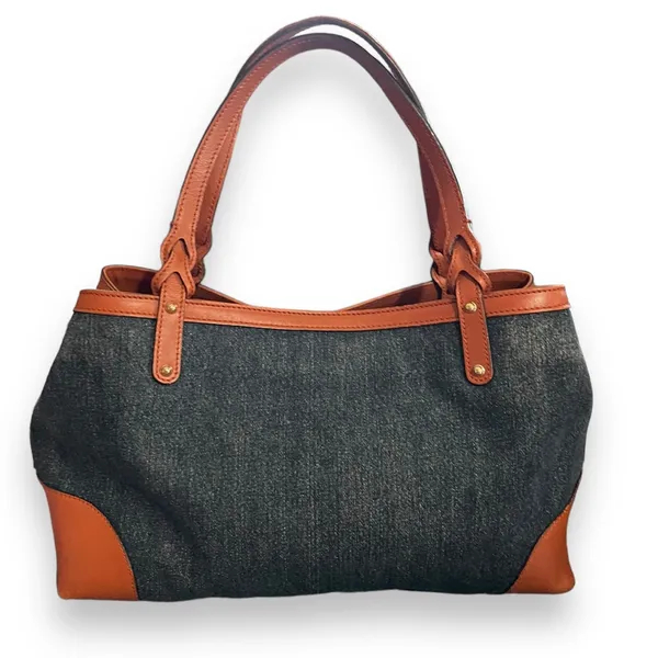 Gucci Denim Leather Hawaii Limited Edition Tote Purse - Image 3