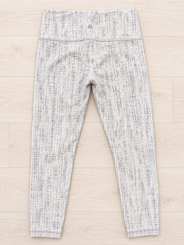 Lululemon Women's Wunder Under High-Rise Yoga Leggings Action Jacquard 6 - Image 2