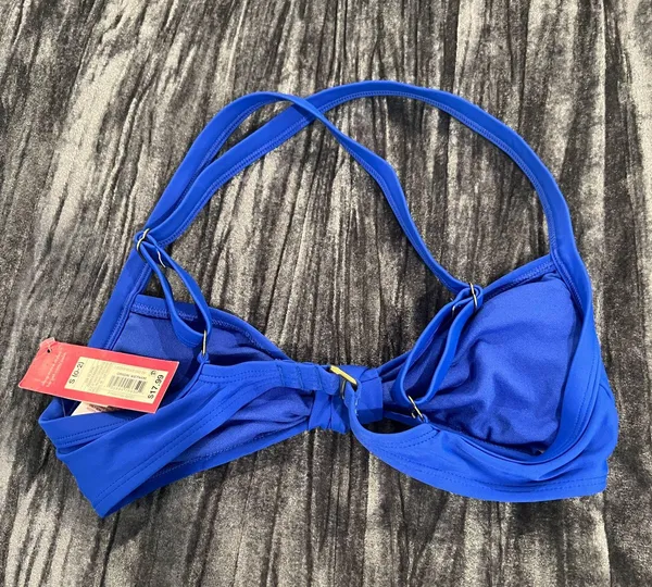 Vibrant Blue Bikini Top Size S by Xhilaration - Image 2