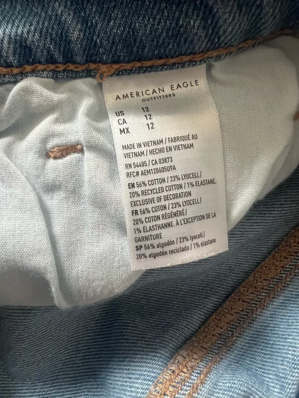 American Eagle Jean Shorts Stretch - Image 3