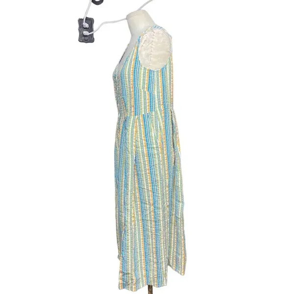 Roller Rabbit Seersucker Lindy Dress Rainbow‎ Stripe Size Medium - Image 9