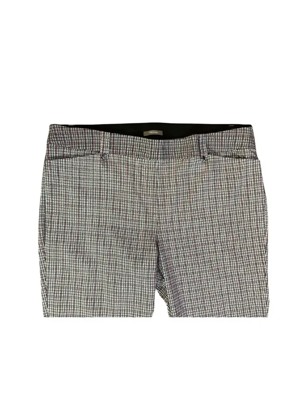 Maurices Houndstooth Pull On Ankle Pants Womens XXL Plaid Career Stretch Used - Image 5