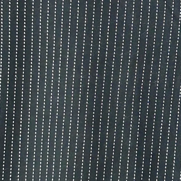 Elle Pinstripe Dress Pants Black & White Slim Fit Pull On - Size M - Image 2