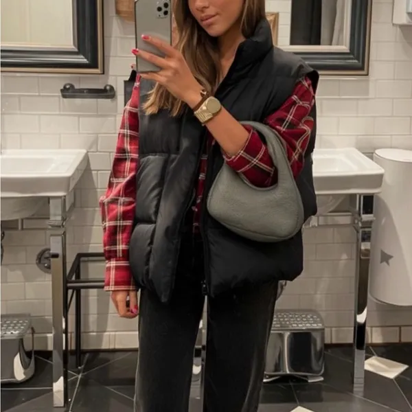 Black Red Flannel - Image 2