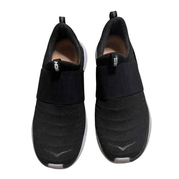 Hoka One One Hupana Slip-On Sneakers Women's Size 9 Black Shoes Walking Comfy - Image 4