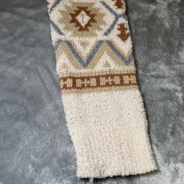 Magnolia Boutique Womens Size Small Cream Southwestern Open Front Cardigan Boho - Image 13