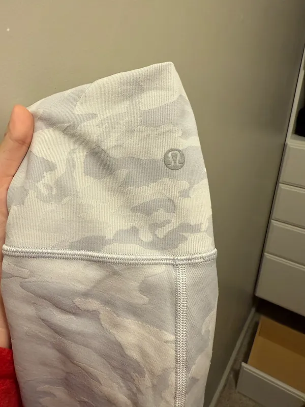 White Camo Lululemon Leggings - Image 4