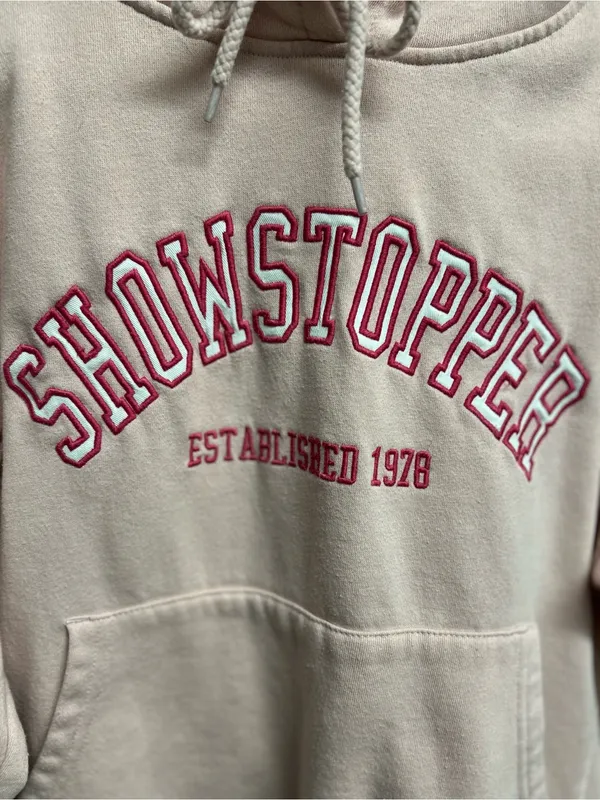 Showstopper Pink dance competition Hoodie - Women's Cozy Pullover Y2K - Image 2