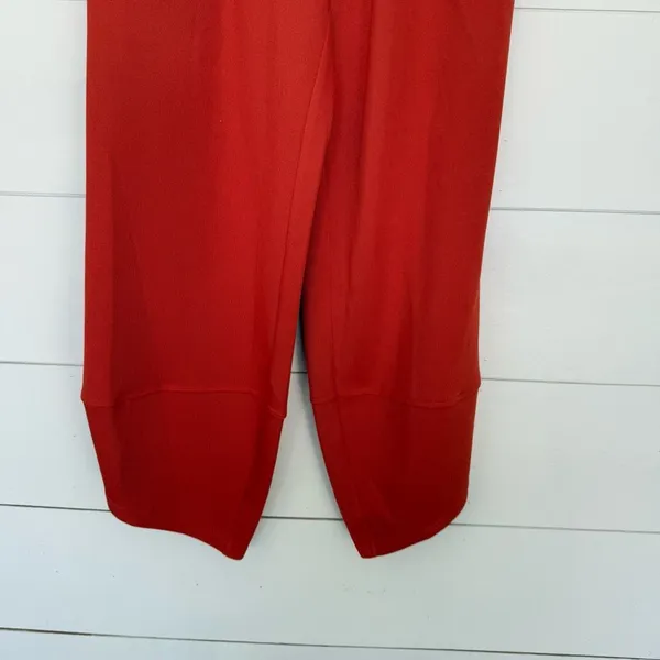 Women’s Small Coral Wide Leg Boho Pants - Image 2