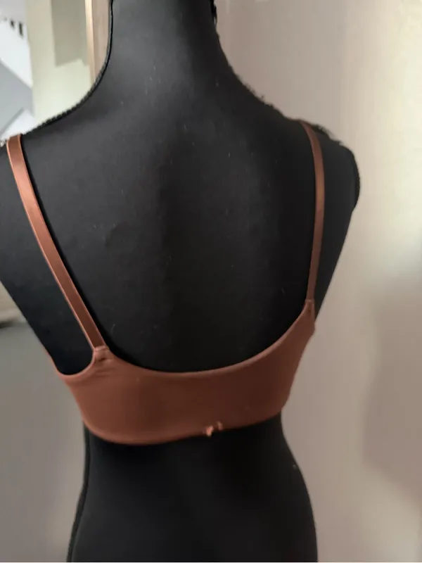 Victoria’s Secret Pink Wear Everywhere Front Closure Bra Brown 34C - Image 4