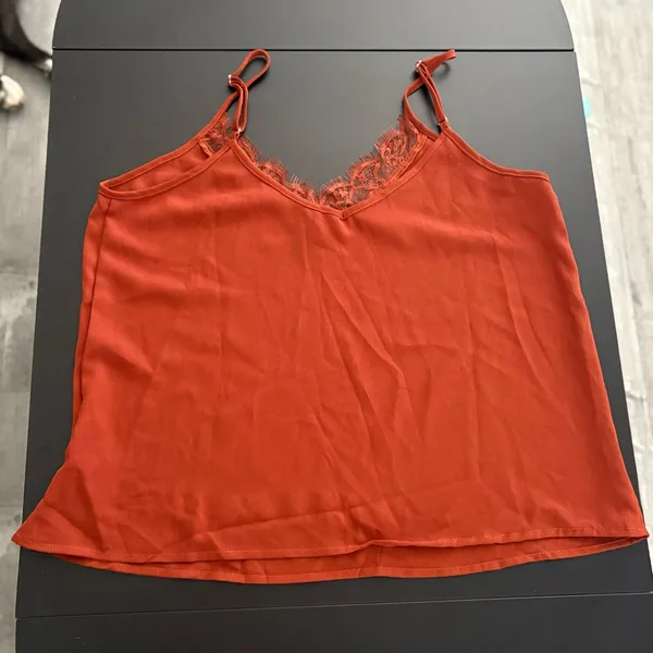 SHEIN Orange Sleeveless Camisole Top - Image 2