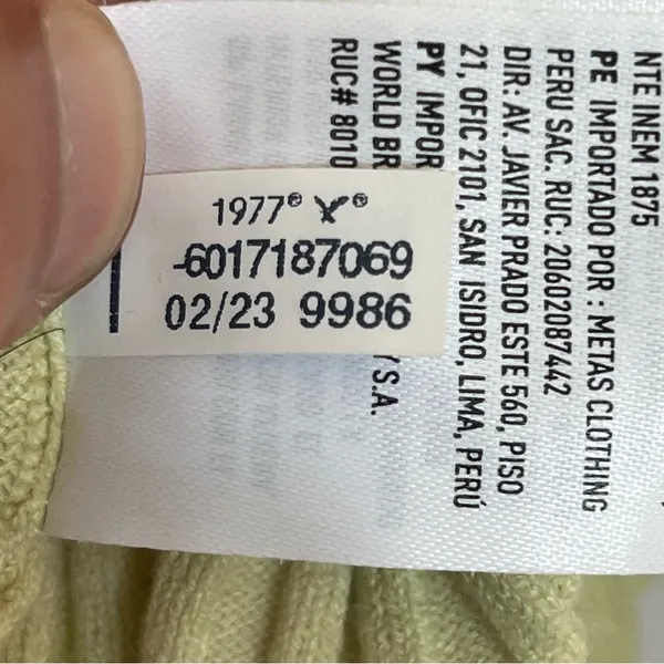 Women's Juniors American Eagle Tie Front Tie Dye Long Sleeve Top Size‎ Small - Image 10