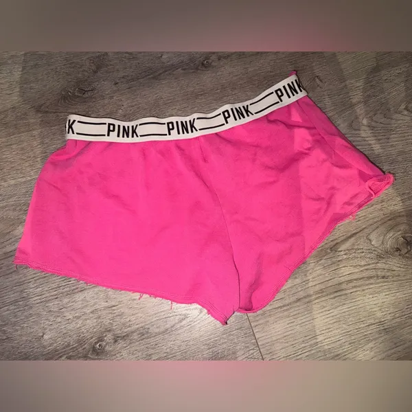 PINK Victoria’s Secret Y2K Hot Pink Shorts M - Image 4