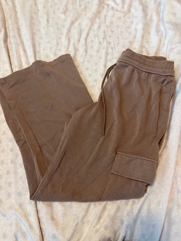 happily Grey brown sweatpants Gray Size M - Image 9