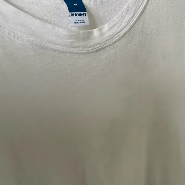 Old Navy Classic White T-Shirt Dress - Image 8