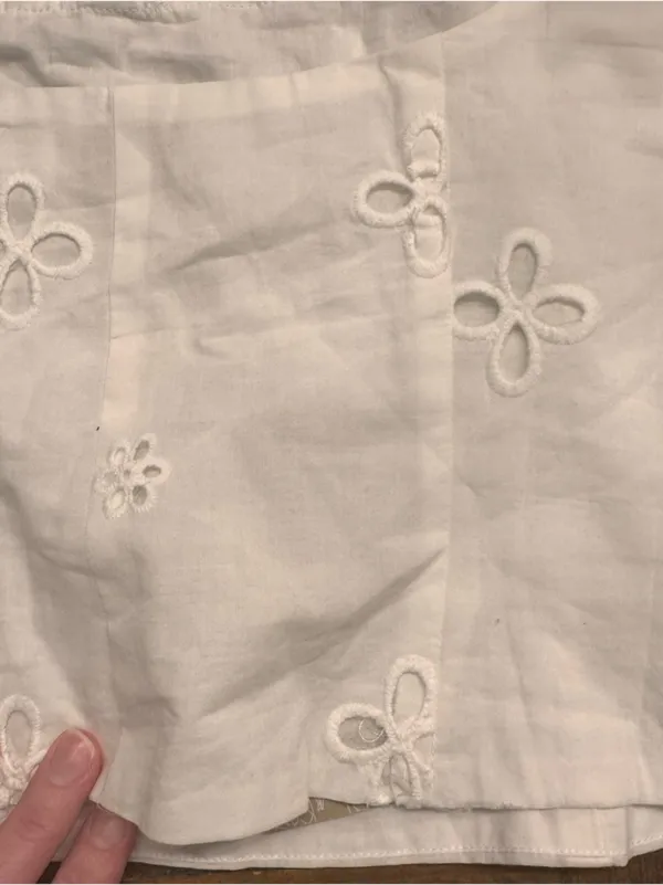 MESHKI Melanie‎ Cotton Anglaise Top - Image 4